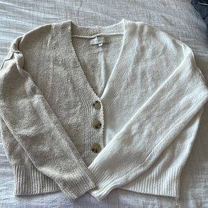 MinimLA | Neutral Colorblock Cardigan | S